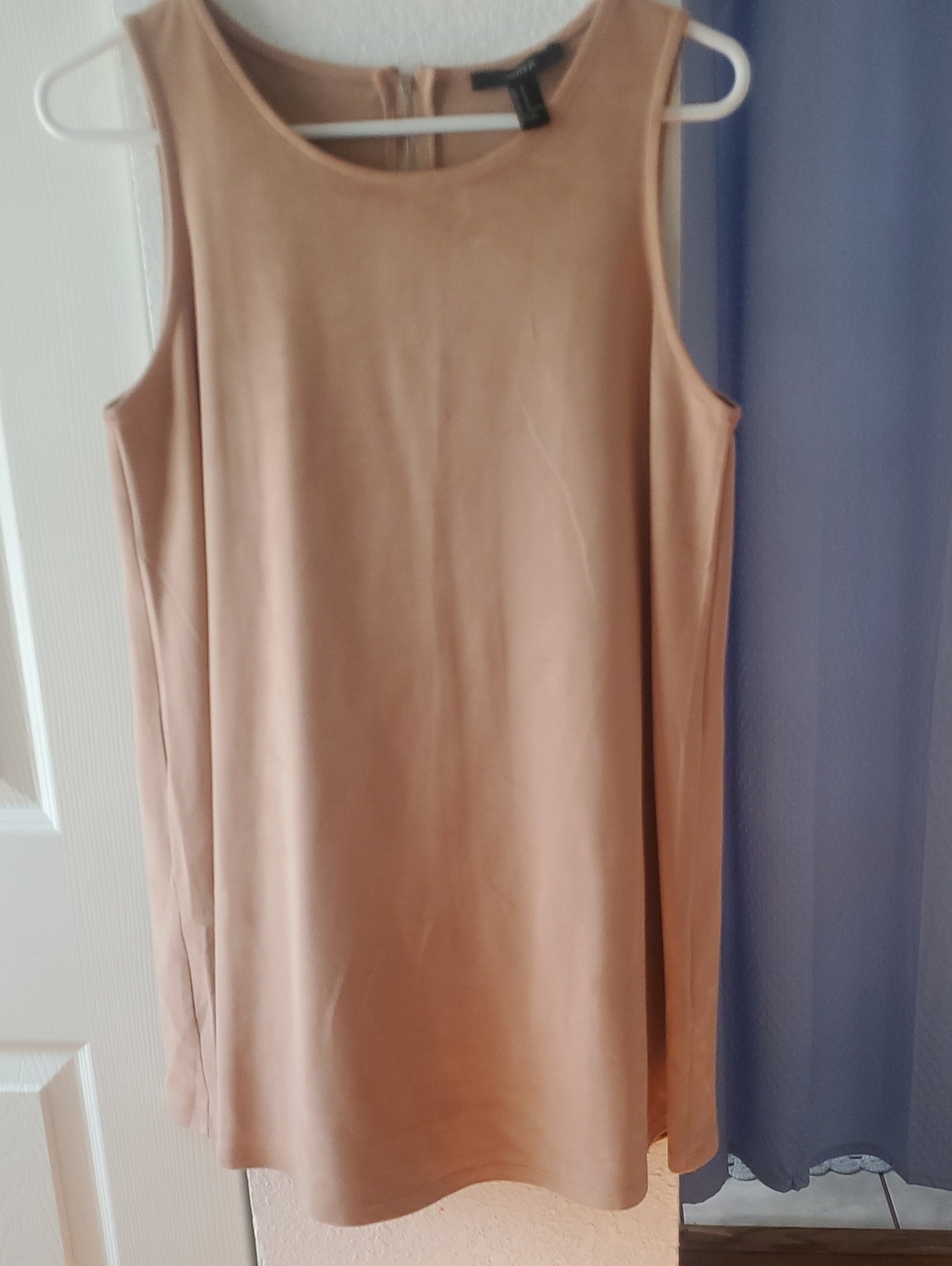 Forever 21 Soft Camel Sleeveless Dress